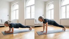 Plank na predlaktiach alebo na vystretých rukách: ktorý variant je účinnejší?