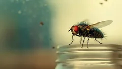 Viete na to odpovedať? Bude pohár s lietajúcou muchou vo vnútri ťažší ako ten bez nej?